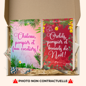 Box Grelots, pompier et bonnets de Noël + Château, pompier et faux cocotiers !